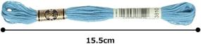 img 1 attached to 🧵 DMC 6-Strand Embroidery Cotton Floss, Dark Turquoise (Pack of 12): Vibrant and Versatile Thread for a Variety of Projects