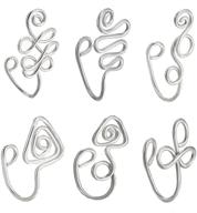 sxnk7 pierced adjustable piercings silver logo