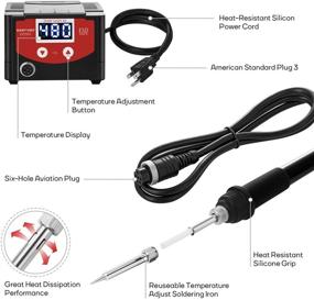 img 2 attached to 🔧 Ergonomic Digital Soldering Function by Eastvolt