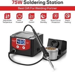 img 3 attached to 🔧 Ergonomic Digital Soldering Function by Eastvolt