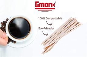 img 1 attached to Gmark Coffee Sticks Friendly Stirrers Food Service Equipment & Supplies
