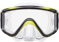 scubapro crystal plus mask yellow logo