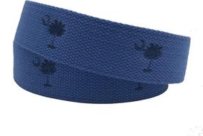 img 3 attached to 🏆 Carolina Award Winning Embroidered Men's Accessories: Charleston Belt Belts