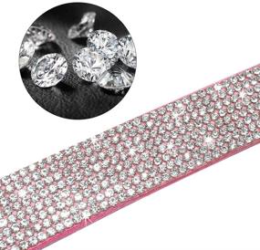 img 3 attached to 💎 Dazzling Rhinestone Dog Collar: Sparkling Crystal Diamond Pet Collar for Dogs and Cats