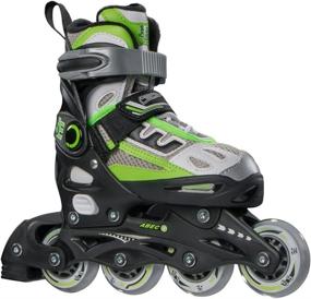 img 4 attached to 🌟 Discover the Ultimate Fun with 5th Element B2-100 Adjustable Kids Recreational Inline Skates