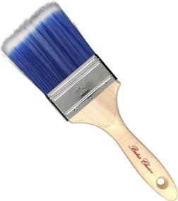 img 3 attached to Bates Paint Brushes - 4 Pack: Professional Wood Handle Set for Wall, Trim, and Sash Painting