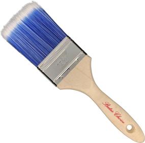 img 2 attached to Bates Paint Brushes - 4 Pack: Professional Wood Handle Set for Wall, Trim, and Sash Painting