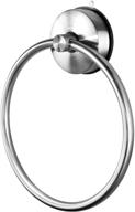 🧺 effortless bathroom & kitchen organization: yohom stainless steel vacuum suction cup towel ring holder logo