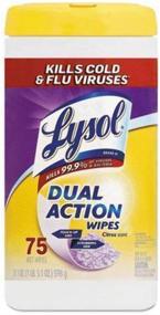 img 1 attached to Lysol Dual Action Disinfecting Citrus Container