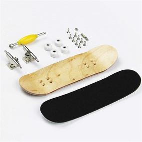 img 3 attached to Скейтборд Professional Fingerboards Bearings Fingerboard
