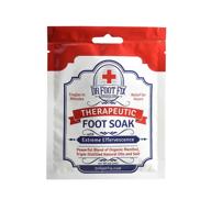 👣 therapeutic foot soak with tea tree, peppermint & birch oil - soothes feet, helps with toenail fungus, athlete's foot & stubborn odor - long-lasting tingling effect (1) logo