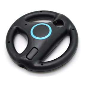 img 1 attached to Enhance Your Mario Kart Experience with AZFUNN White Black Racing Wheel and Remote Controller Accessories