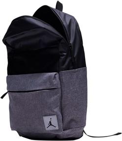 img 1 attached to 🎒 Jordan Colorblocked Classic School Backpack: Trendy Style and Functionality Combined