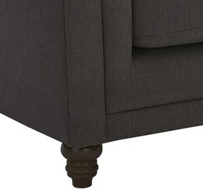 img 2 attached to Stone Beam Bradbury Chesterfield Ottoman