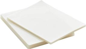 img 4 attached to Amazon Basics Clear Thermal Laminating Plastic Paper Laminator Sheets - 9 x 11.5-Inch, 200-Pack: Superior Quality and Value