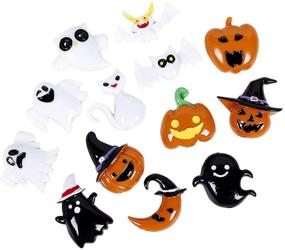 img 4 attached to ULTNICE Halloween Cabochons Embellishments Scrapbooking