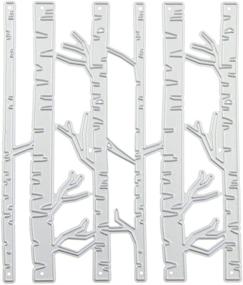 img 4 attached to 🌳 ZbFwmx Forest Tree Metal Cutting Dies Stencil for DIY Scrapbooking Embossing Tool, Paper Cards Album Decoration - Branches Design