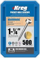 sps f125 500 pocket screws 4 inch pan head logo