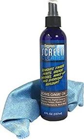 img 1 attached to 🖥️ Ultimate Screen Cleaner Kit: Laptop, LCD, LED Spray - 8 Oz Travel Bottle with Microfiber Cloth for Crystal Clear Displays