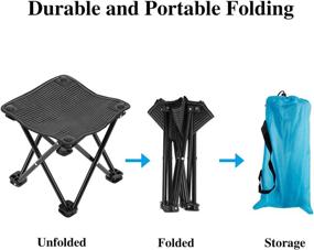 img 1 attached to Camping Portable Folding Outdoor Walking