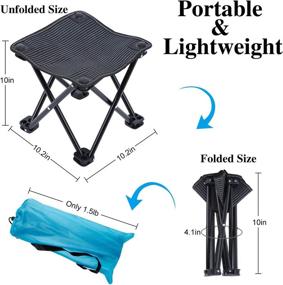 img 2 attached to Camping Portable Folding Outdoor Walking