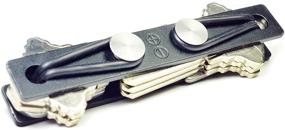 img 3 attached to 🔑 Compact Key Organizer by Screwpop - Holds up to 24 Keys, Never Loosens - Tool-Less Design | Built-in Bottle Opener and Keychain Attachment