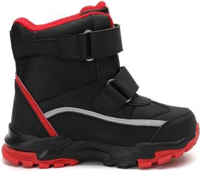 img 1 attached to 🥾 Outdoor Winter Boots - Waterproof Girls' and Boys' Shoes for Outdoor Activities