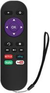 📱 gvirtue roku box model remote control replacement: roku 1, roku 2 (hd, xd, xs), roku 3, roku lt, hd, xd, xds, roku n1, roku express, roku express+ logo