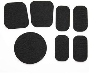 img 3 attached to 🎯 37pcs/Set Universal Airsoft Helmet Pads - PAXLamb Tactical Replacement Foam Motorcycle Padding Kits for Fast Mich CS ACH FMA USMC PASGT Helmets - Ideal Bike Accessories Mats