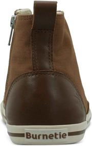 img 1 attached to 👟 Burnetie Light Brown Vintage Sneaker: Classic Style with a Modern Twist