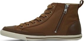 img 2 attached to 👟 Burnetie Light Brown Vintage Sneaker: Classic Style with a Modern Twist