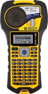 brady bmp21-plus handheld label printer: rubber bumpers, multi-line print, 6-40pt font логотип