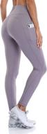 🧥 термоэластичные леггинсы с высокой посадкой и карманами attraco для женщин с флисовой подкладкой - идеальные зимние штаны для йоги. логотип