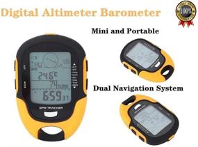img 1 attached to Digital Altimeter Barometer Waterproof Climbing