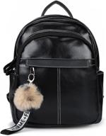 backpack leather shoulder lightweight handbags logo