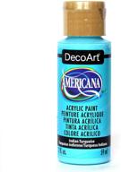 decoart americana acrylic 2 ounce turquoise logo