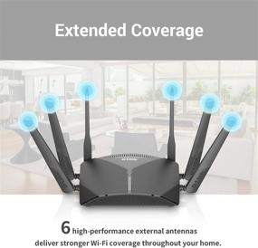 img 3 attached to D-Link DIR-3040-US: AC3000 EasyMesh WiFi Router - Compatible with Alexa & Google Assistant, MU-MIMO Tri Band Gigabit Gaming Mesh
