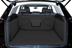 img 3 attached to 🐾 Alfheim Cargo Liner for Dogs: Non-slip Waterproof Pet Boot Liner - Tear-Resistant Trunk Cover Mat for Car Truck SUV, Black