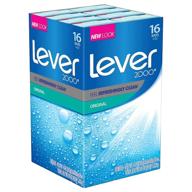 🧼 lever 2000 original bar soap, 4 oz, 16 bar - gentle cleansing for everyday use logo