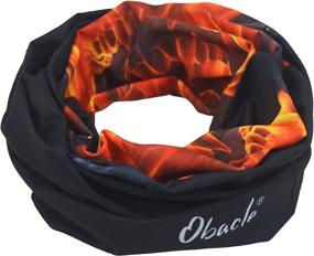 img 1 attached to 🌞 Ultimate Sun and Dust Protection: Obacle Bandana Face Mask Neck Gaiter Tube Mask for Men and Women