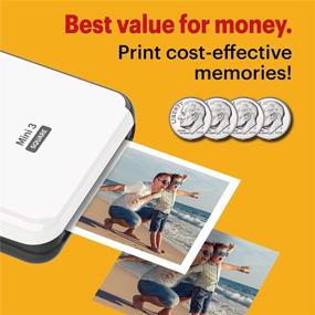 img 3 attached to 📸 Kodak Mini Shot 3, Portable Wireless Instant Photo Printer, iOS and Android Compatible, Bluetooth Connectivity, Real Photo Printing (3”x3”), Advanced 4Pass Technology & Laminating Process, High-Quality Print – Yellow