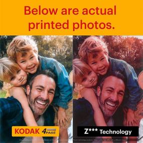 img 1 attached to 📸 Kodak Mini Shot 3, Портативный беспроводной фотопринтер, совместимый с iOS и Android, Bluetooth-соединение, Печать фотографий в реальном времени (3”x3”), Продвинутая технология 4Pass и ламинирование, Высокое качество печати – Желтый.