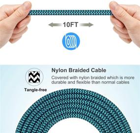 img 2 attached to 🔌 Long-lasting Charging Cable for OnePlus Devices - Durable & Braided