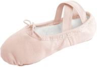 🩰 dancina canvas ballet shoes: perfect fit for girls and toddlers logo