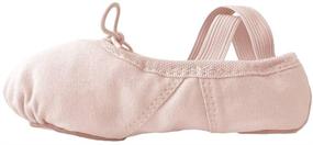 img 3 attached to 🩰 Dancina Canvas Ballet Shoes: Perfect Fit for Girls and Toddlers