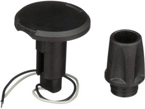img 4 attached to 🔦 Attwood LightArmor 910R2PB-7 Round Plug-in Light Base — All-Around Pole Light, 2-Pin, Black Composite Cover