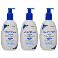 vanicream gentle facial cleanser for sensitive skin, 8 oz (pack of 3) - unscented, 24 fl oz | highly soothing formula for delicate skin logo