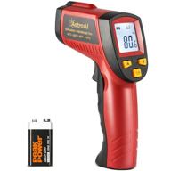 🌡️ highly accurate astroai non-contact infrared thermometer 380 for cooking/bbq/freezer/meat - red logo