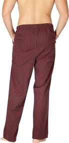 img 3 attached to Intimo Plaid Burgundy Striped Large