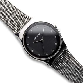 img 2 attached to ⌚ Женские кварцевые наручные часы Bering из нержавеющей стали: Элегантные наручные часы для женщин